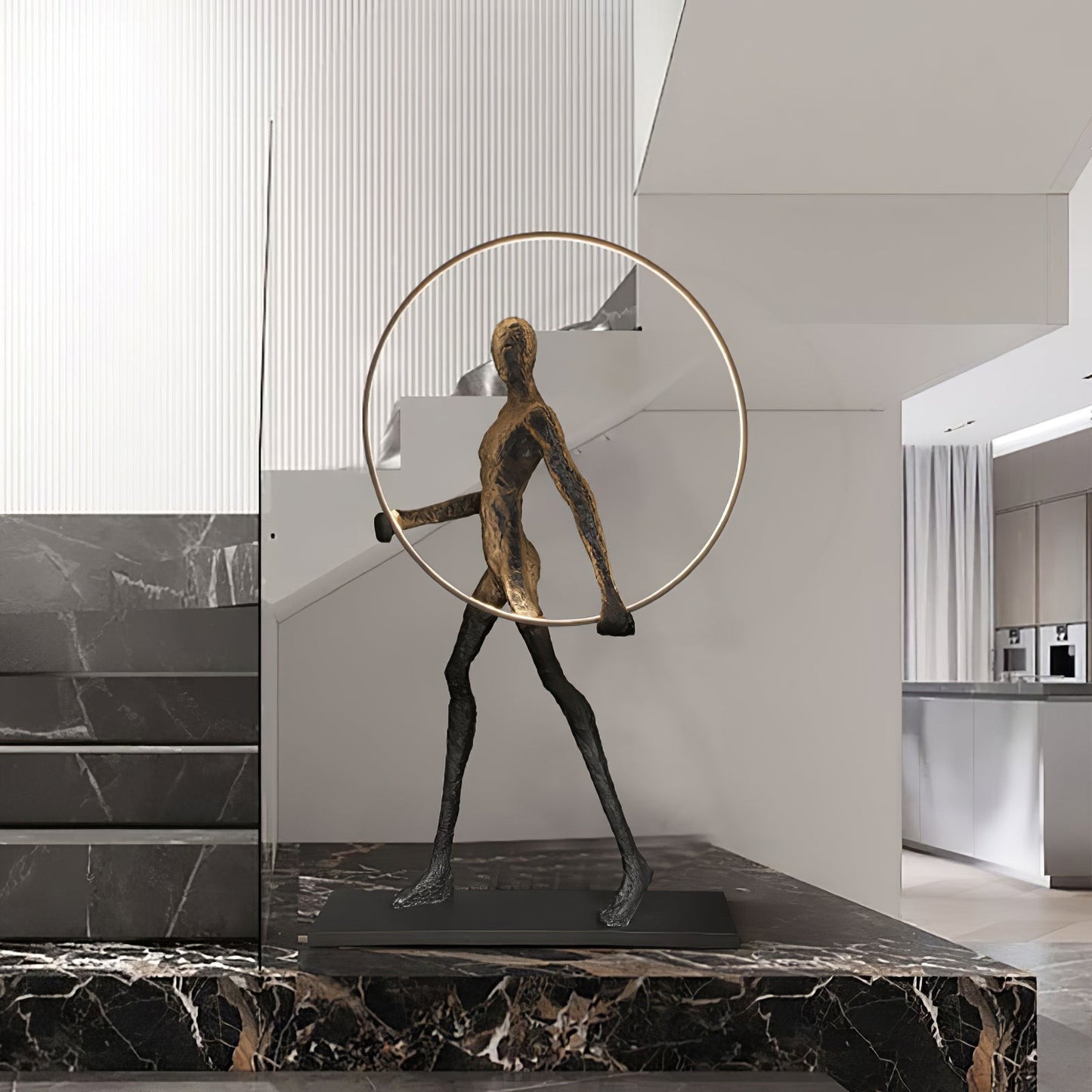 Aeon Monumental Sculptural Floor Lamp