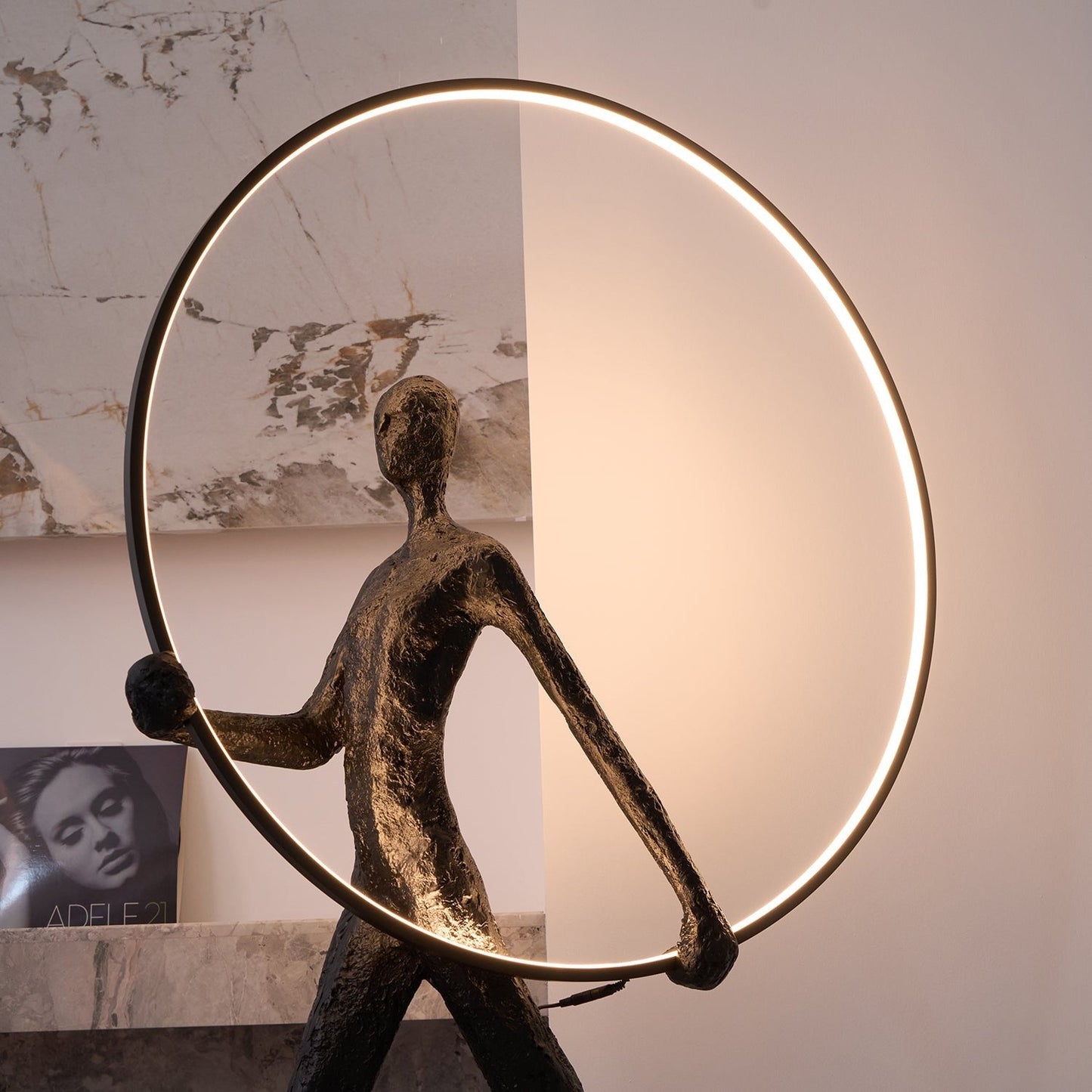 Aeon Monumental Sculptural Floor Lamp