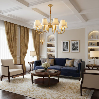 Aged Stacey Chandelier