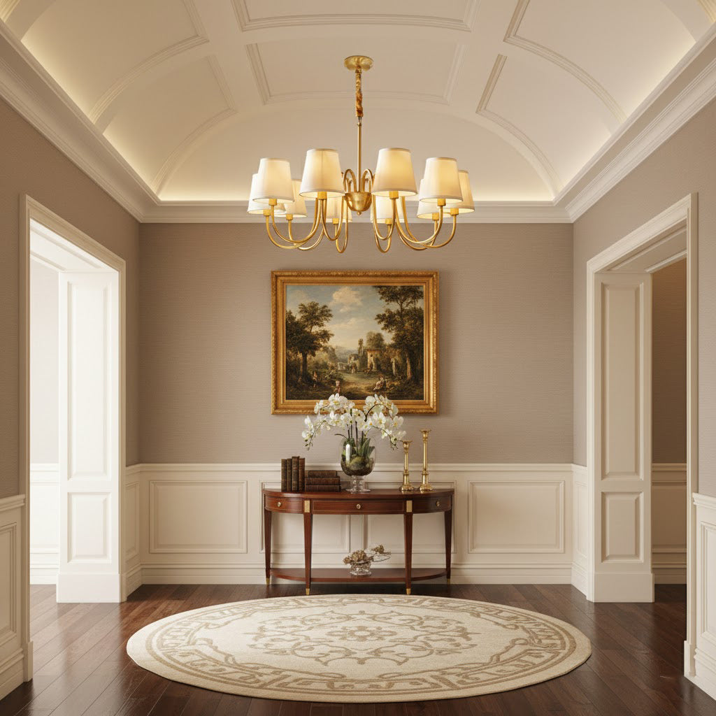 Aged Stacey Chandelier
