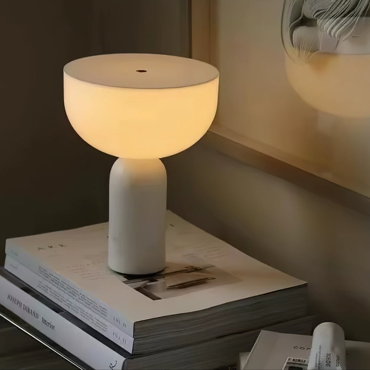 Arno Sphere Marble Table Lamp
