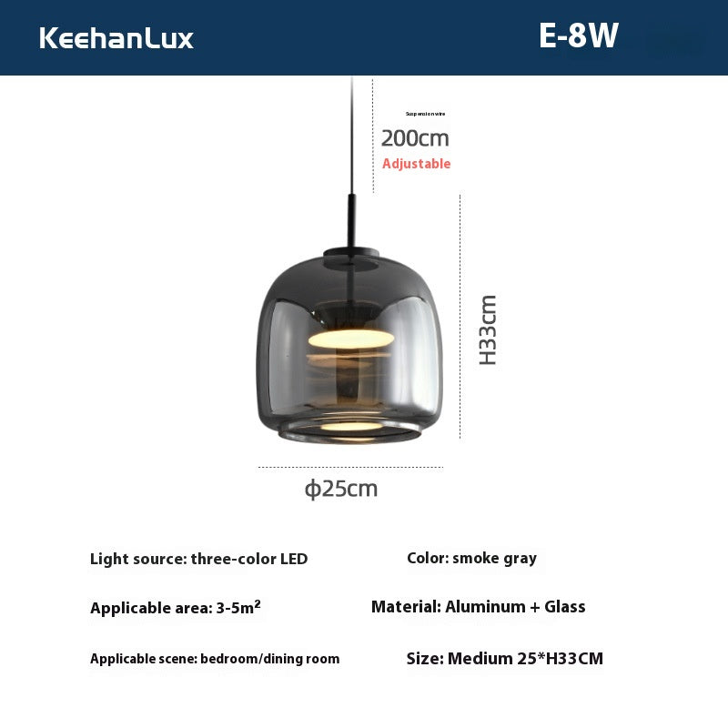 Aurora Glass Mini Pendant Light