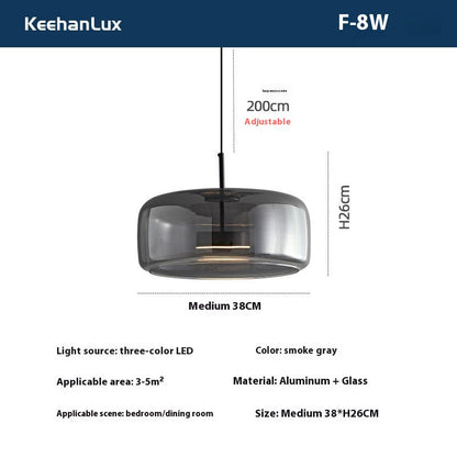 Aurora Glass Mini Pendant Light