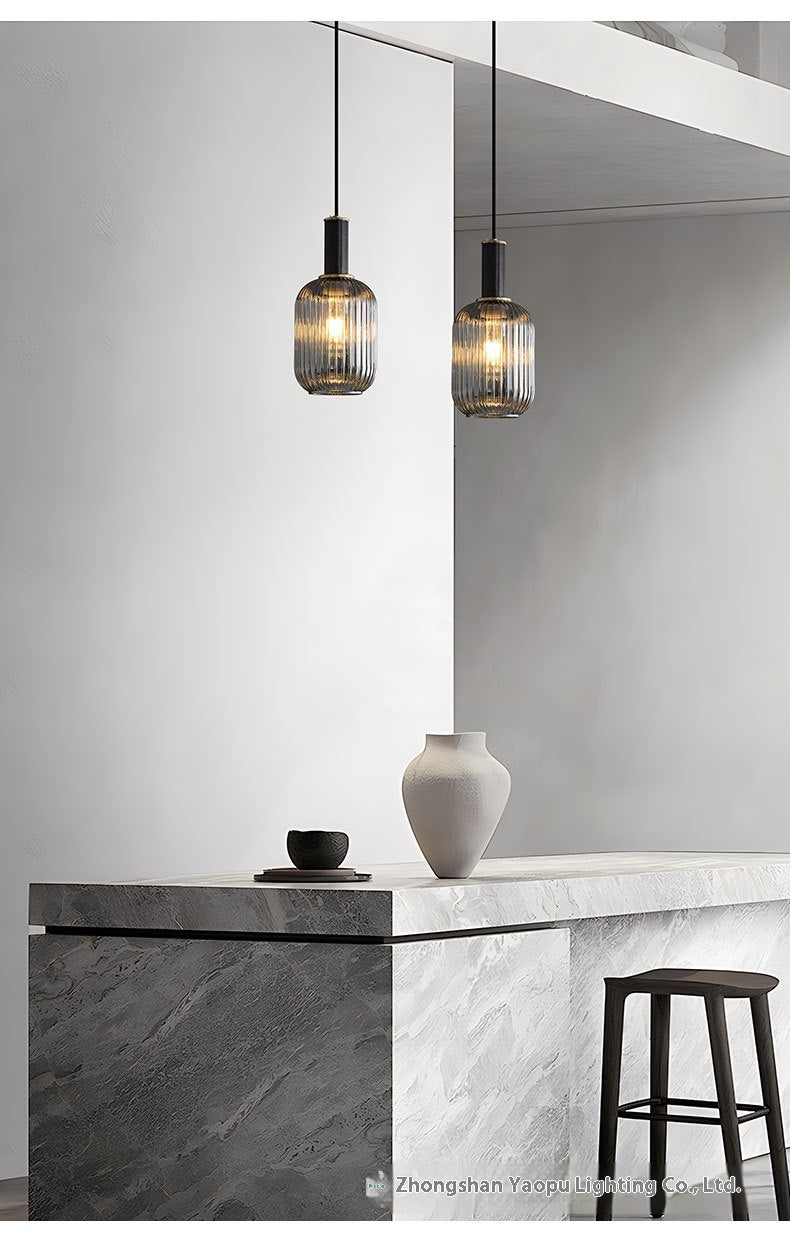 Aurora Glass Mini Pendant Light