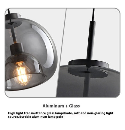 Aurora Glass Mini Pendant Light