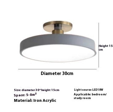 AuroraRing Modern LED Ceiling Light