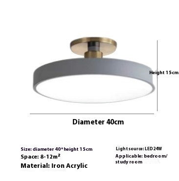 AuroraRing Modern LED Ceiling Light