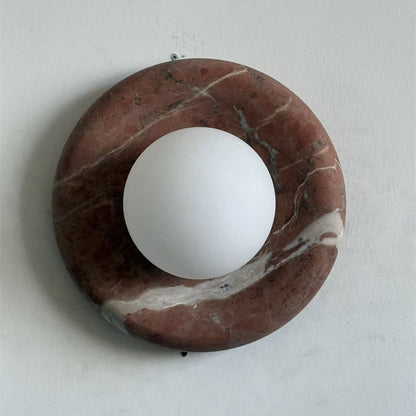 Orli Travertine Marble Sconce