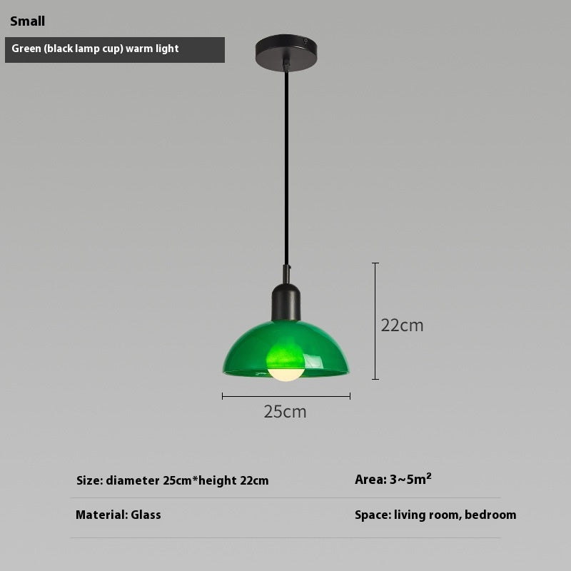 Bauhaus Glass Retro Designer Pendant Light
