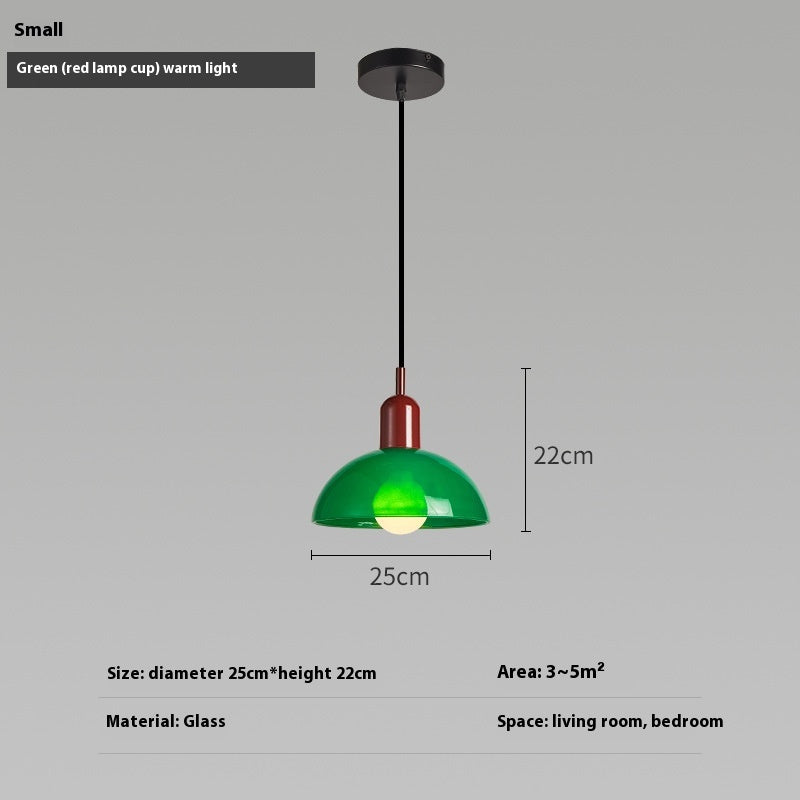Bauhaus Glass Retro Designer Pendant Light