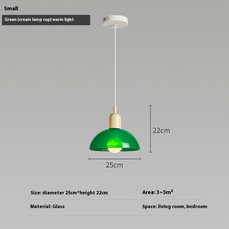 Bauhaus Glass Retro Designer Pendant Light
