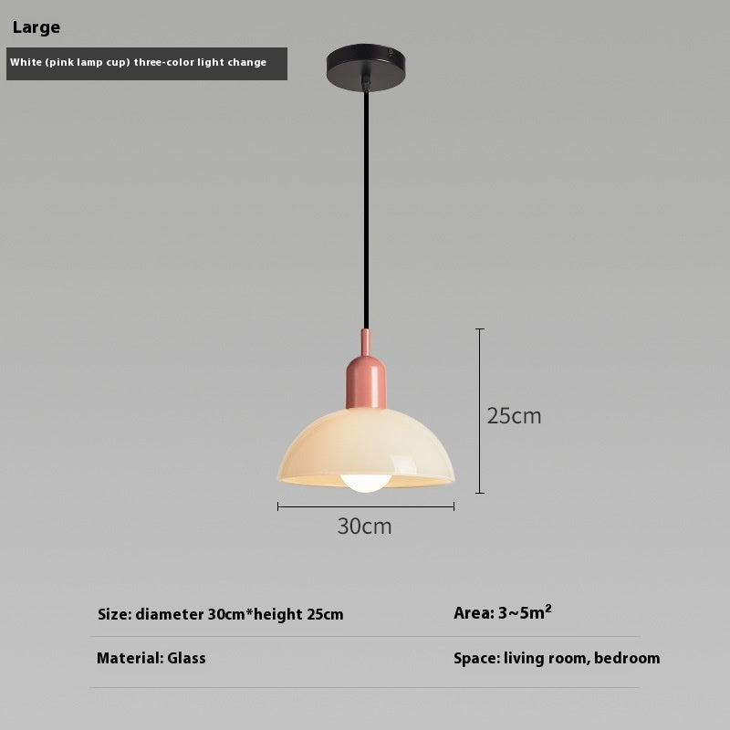 Bauhaus Glass Retro Designer Pendant Light