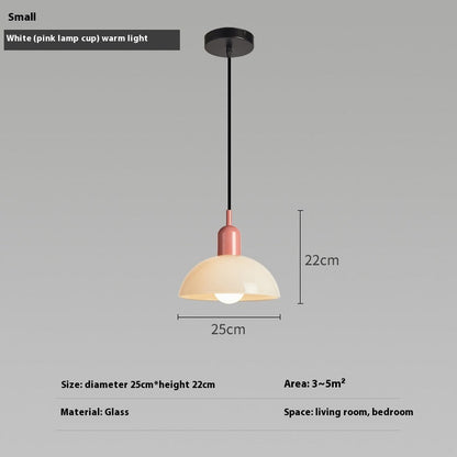 Bauhaus Glass Retro Designer Pendant Light