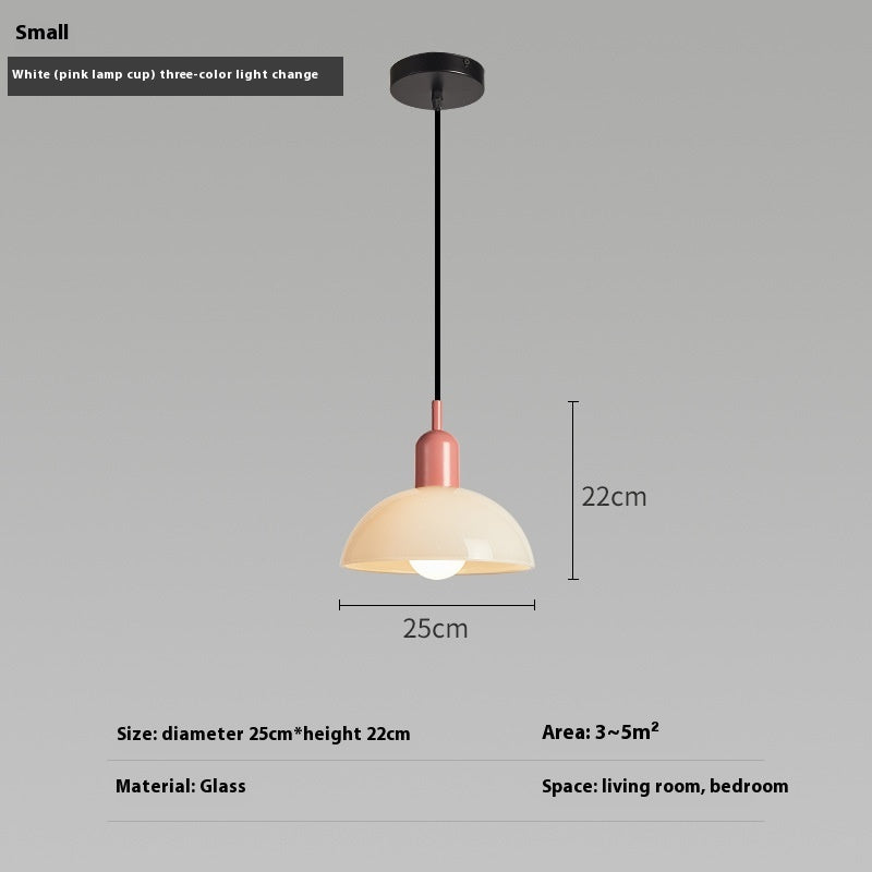 Bauhaus Glass Retro Designer Pendant Light