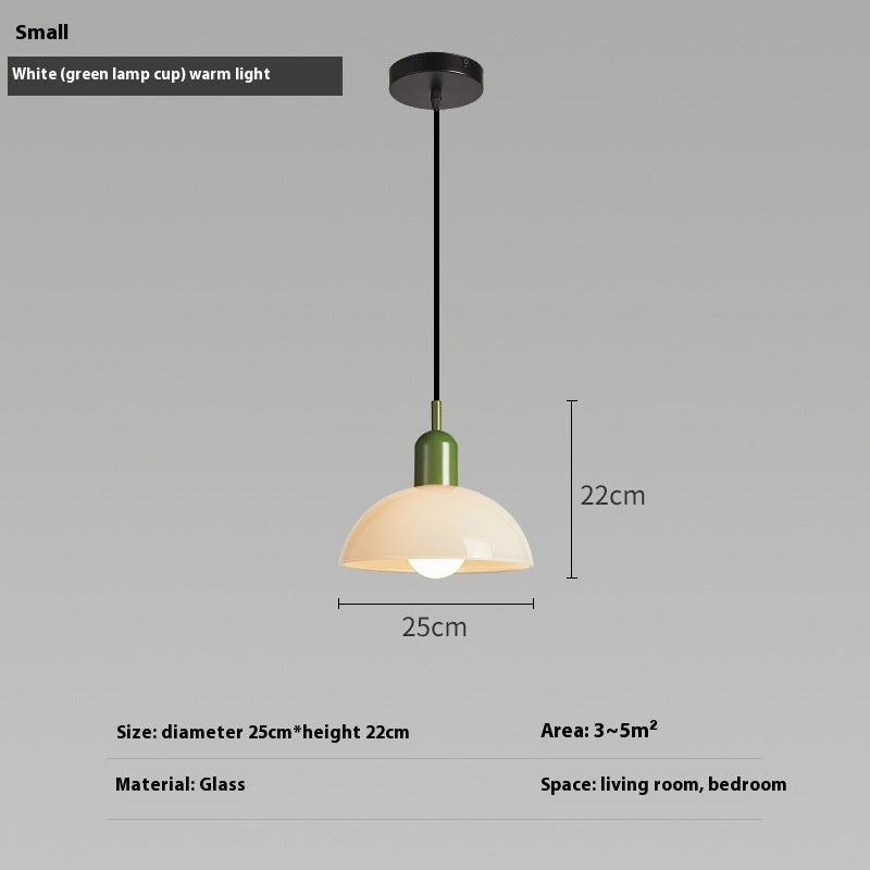 Bauhaus Glass Retro Designer Pendant Light