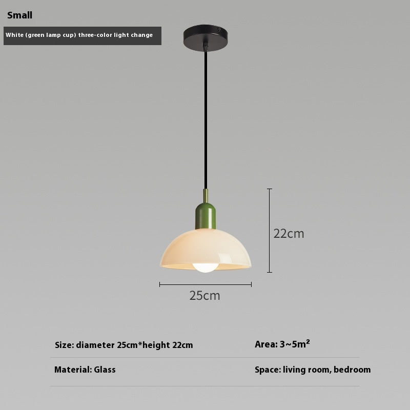 Bauhaus Glass Retro Designer Pendant Light