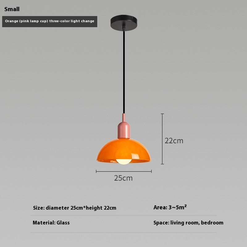 Bauhaus Glass Retro Designer Pendant Light