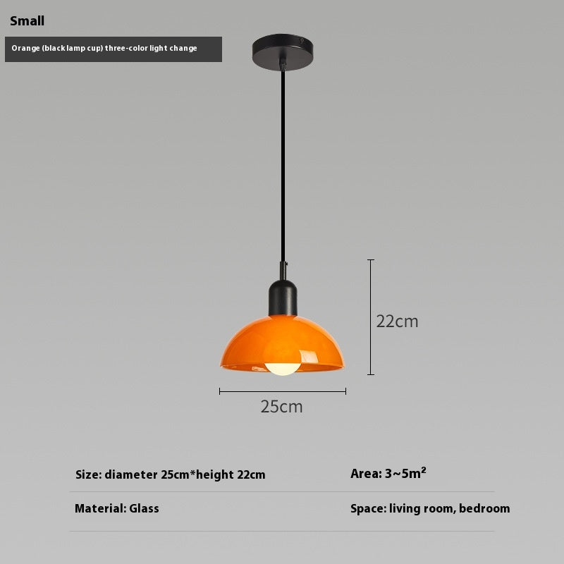 Bauhaus Glass Retro Designer Pendant Light