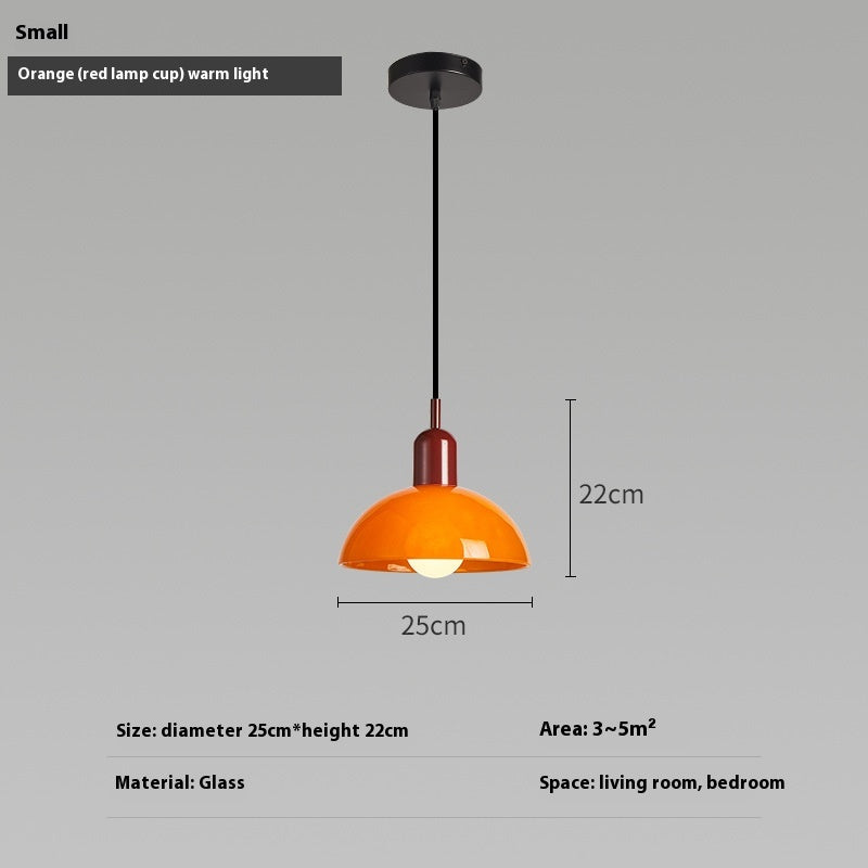Bauhaus Glass Retro Designer Pendant Light