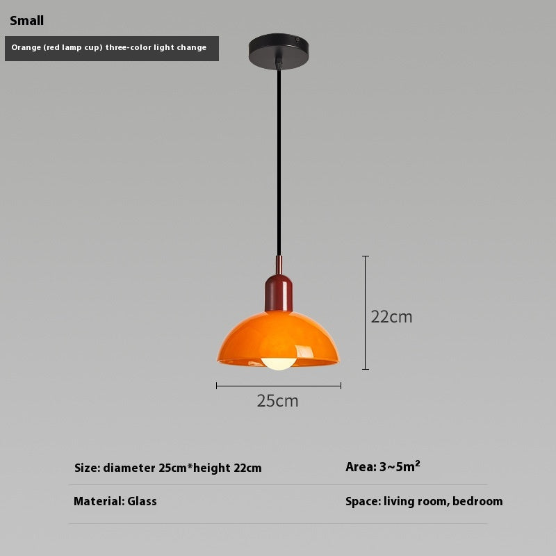 Bauhaus Glass Retro Designer Pendant Light