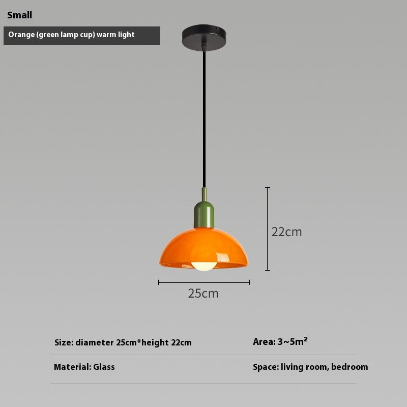 Bauhaus Glass Retro Designer Pendant Light