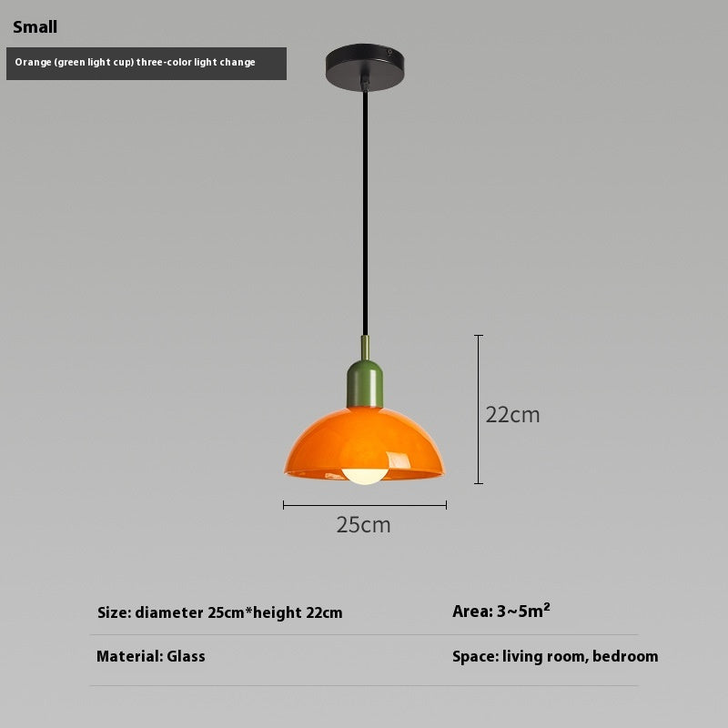 Bauhaus Glass Retro Designer Pendant Light