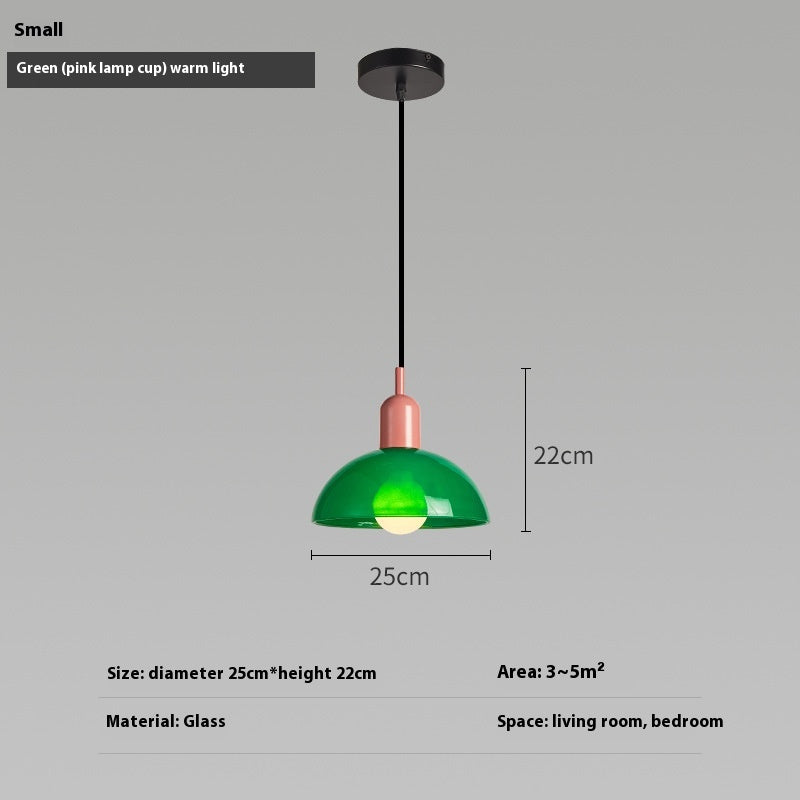 Bauhaus Glass Retro Designer Pendant Light