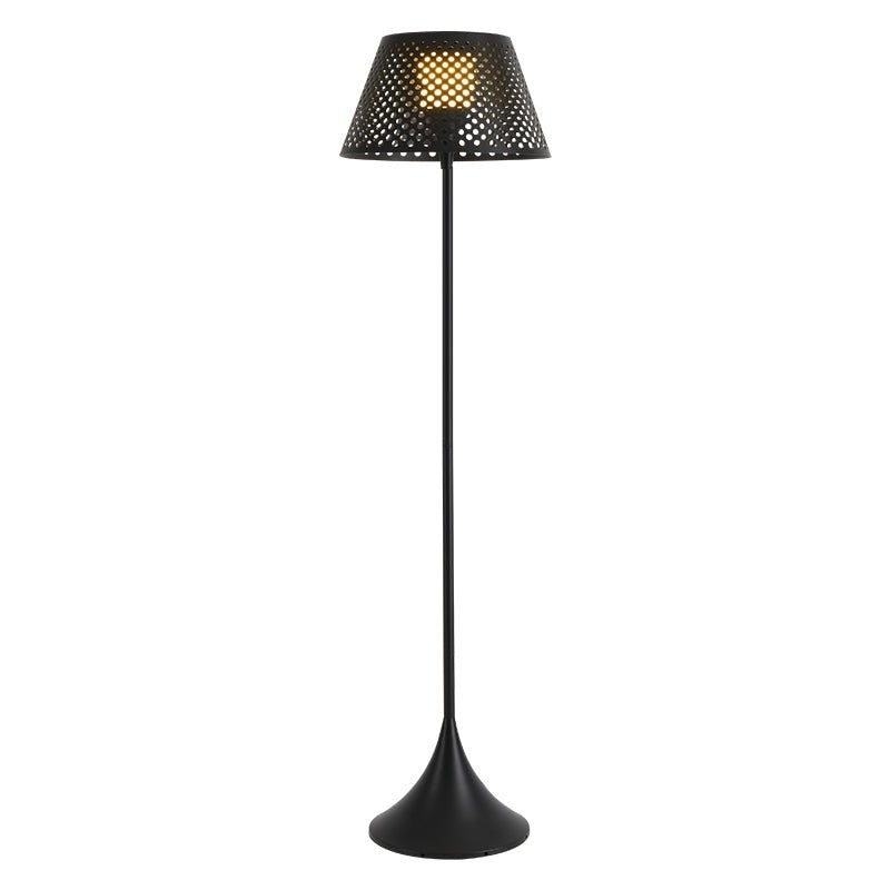 Callum Solar Woven Outdoor Floor Lamp