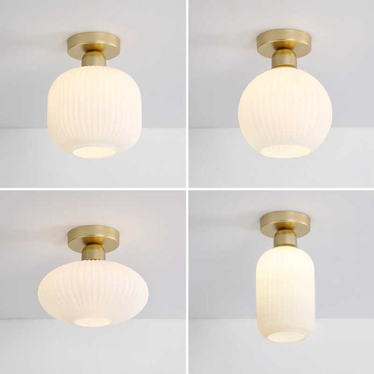 ClearPath Glass Corridor Ceiling Light