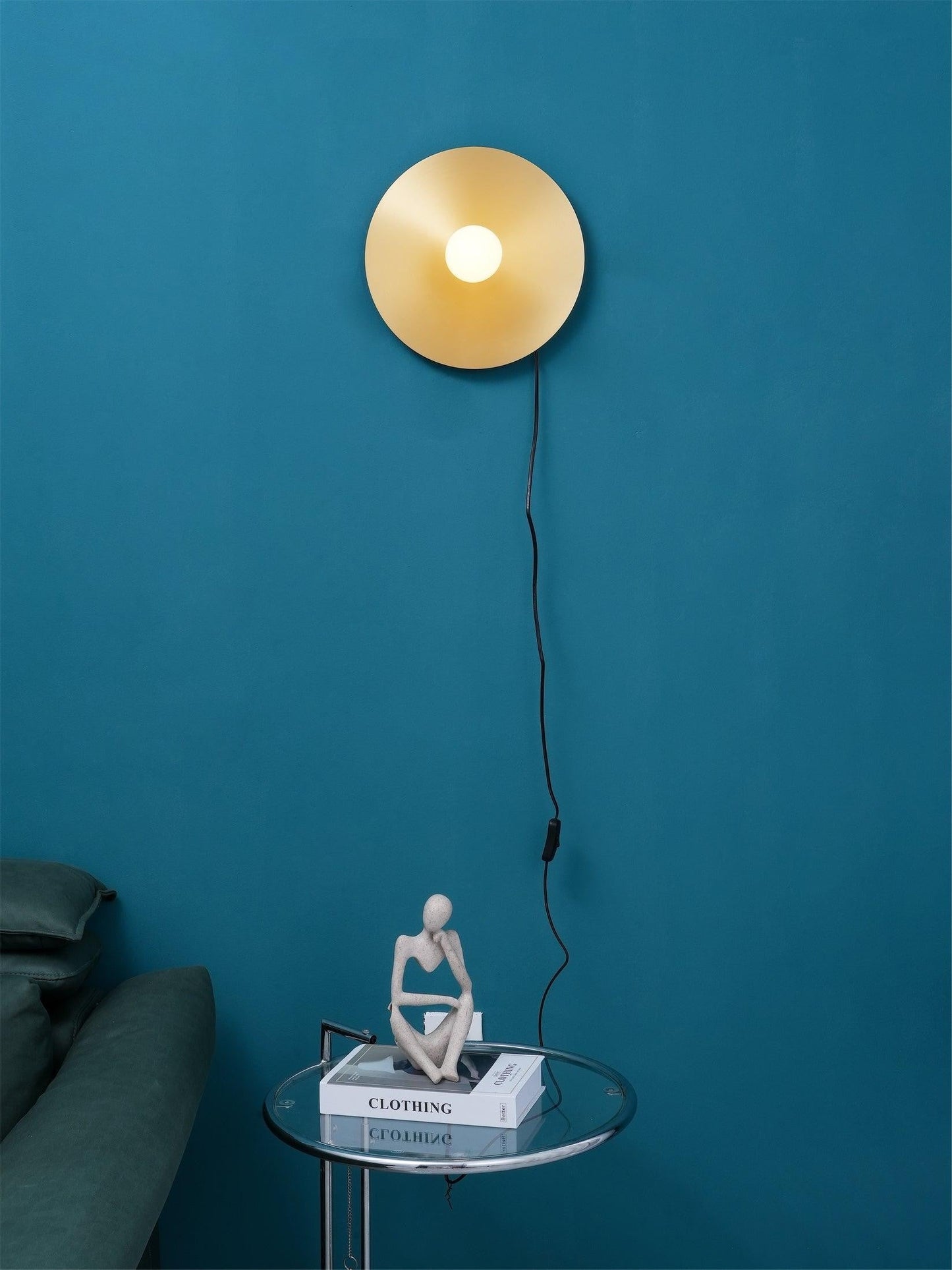 Dot Brass Wall Lamp