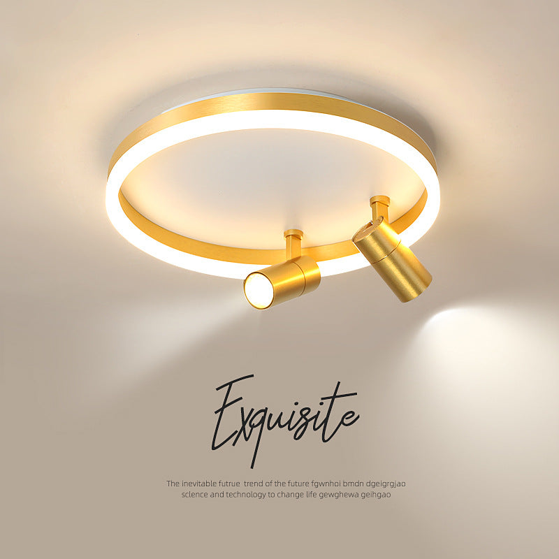 DuoTone Modern Ring Ceiling Light