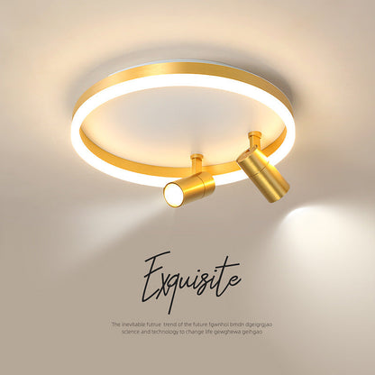 DuoTone Modern Ring Ceiling Light