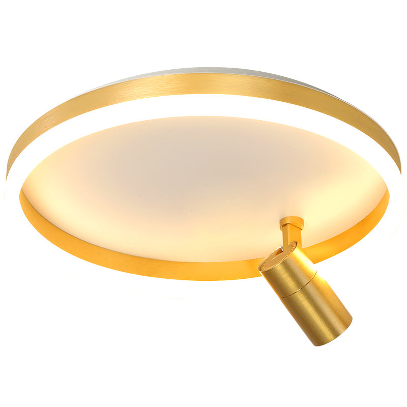 DuoTone Modern Ring Ceiling Light