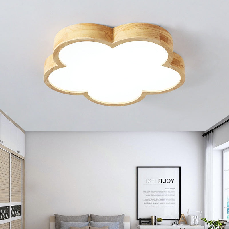 FloraWood Elegant LED Ceiling Light Fixture