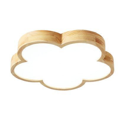 FloraWood Elegant LED Ceiling Light Fixture