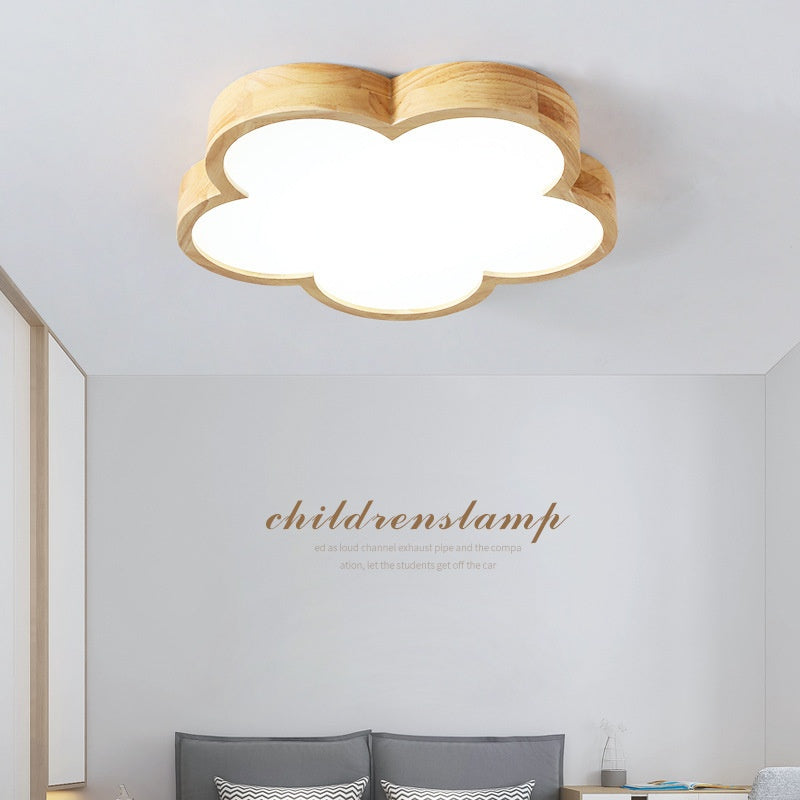 FloraWood Elegant LED Ceiling Light Fixture
