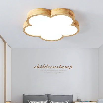 FloraWood Elegant LED Ceiling Light Fixture