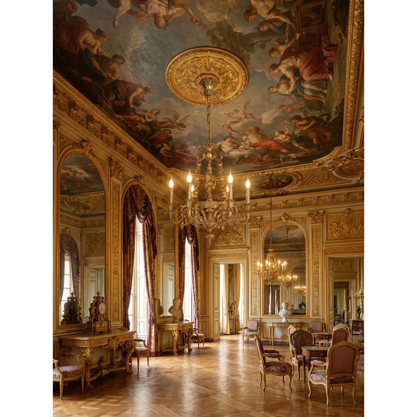Genualdi Brass Chandelier