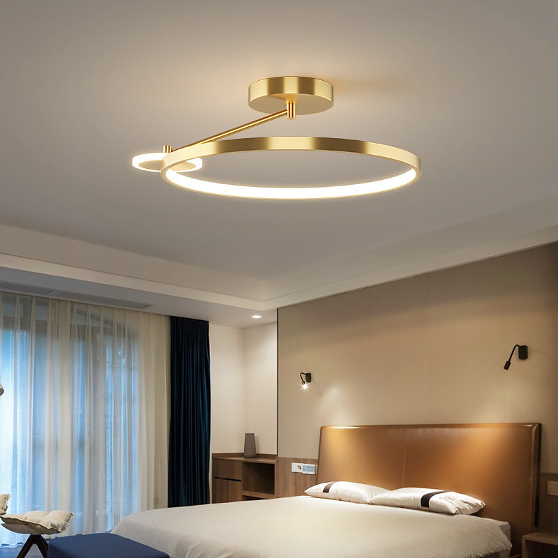 HaloGlow Modern Flush Mount Ceiling Light
