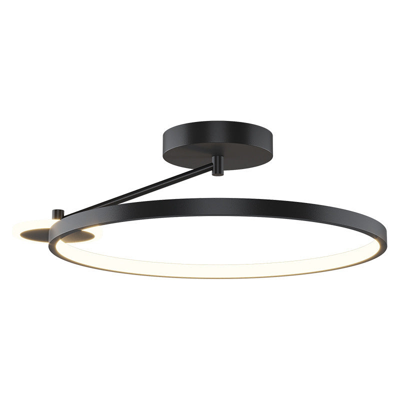 HaloGlow Modern Flush Mount Ceiling Light