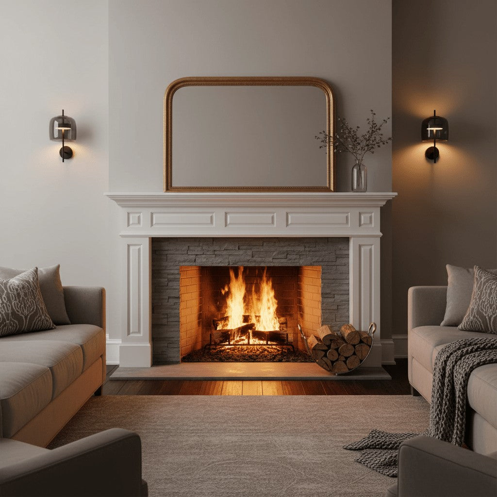 Hourglass Glass Wall Sconce