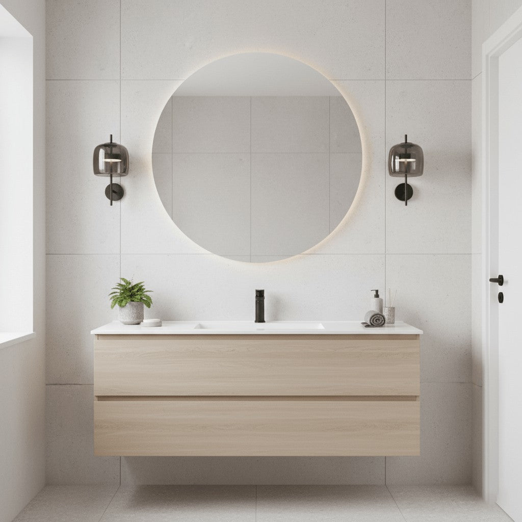 Hourglass Glass Wall Sconce