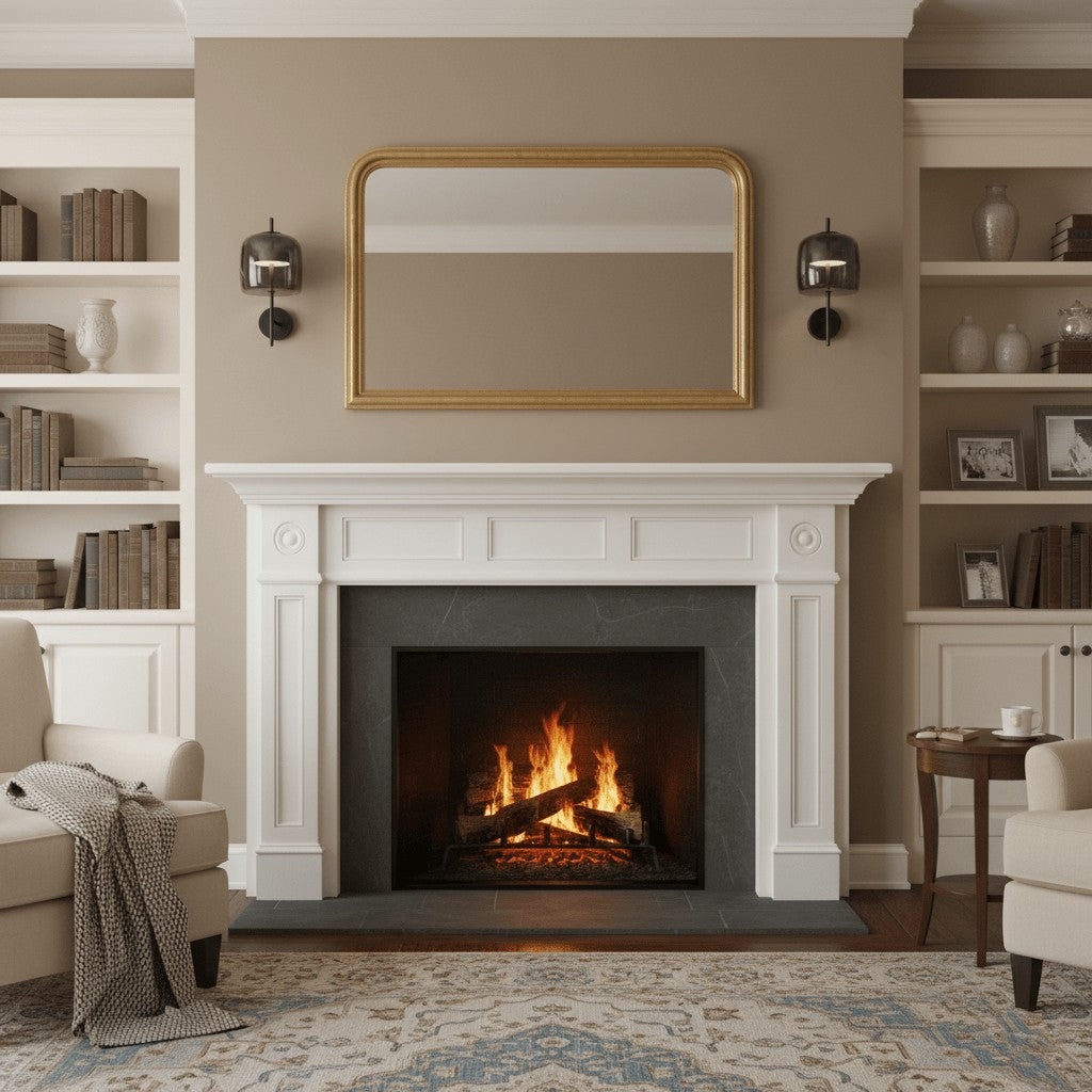 Hourglass Glass Wall Sconce