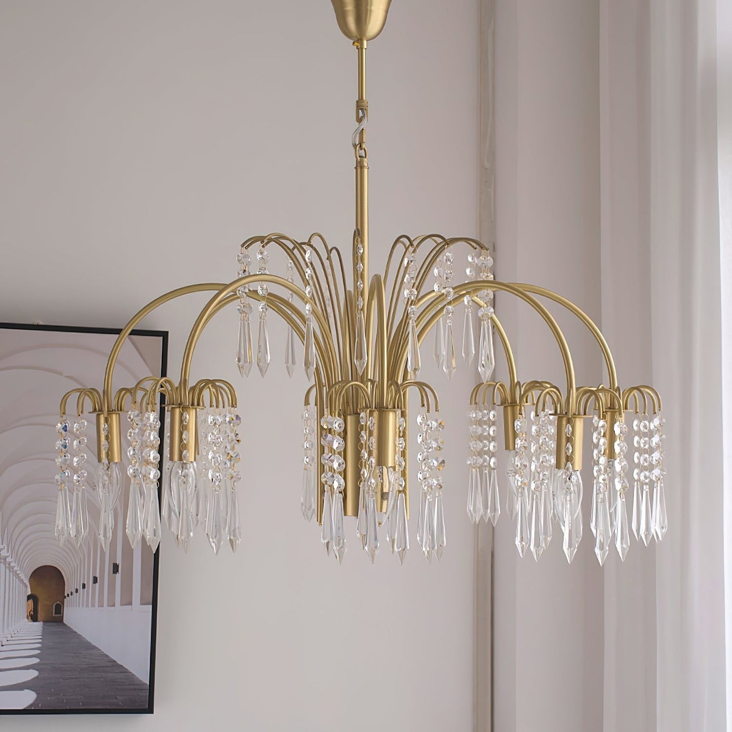 Isla Dawn Crystal Chandelier