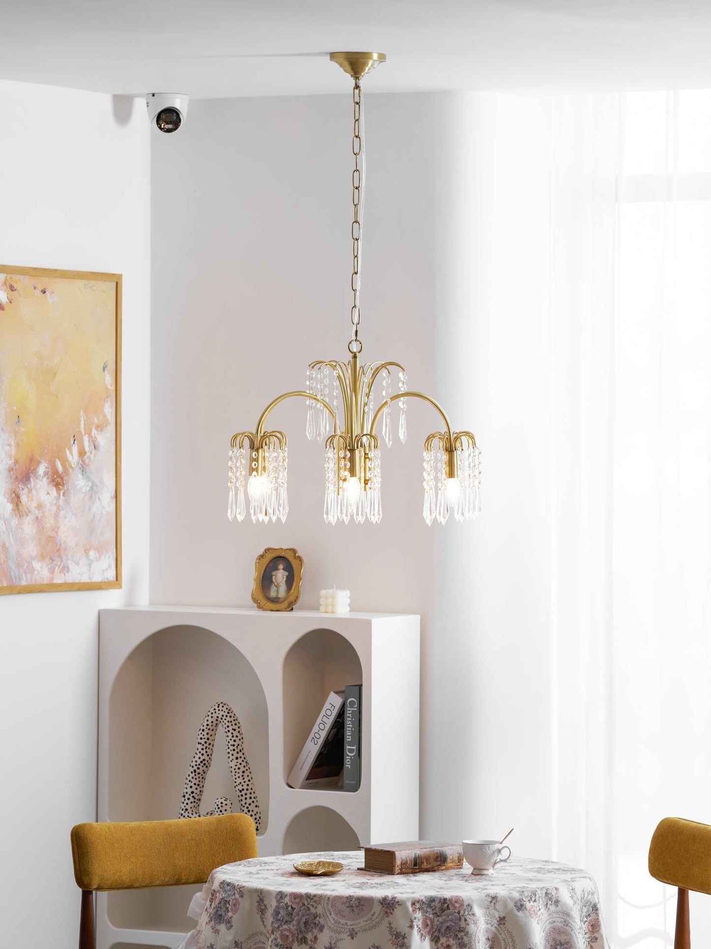 Isla Dawn Crystal Chandelier