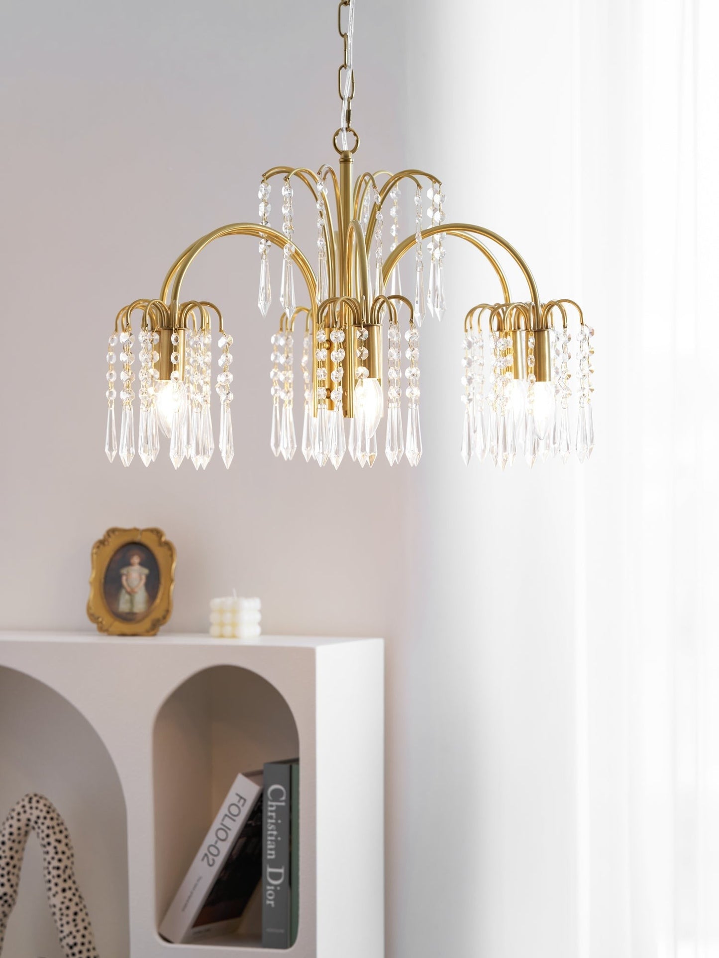 Isla Dawn Crystal Chandelier