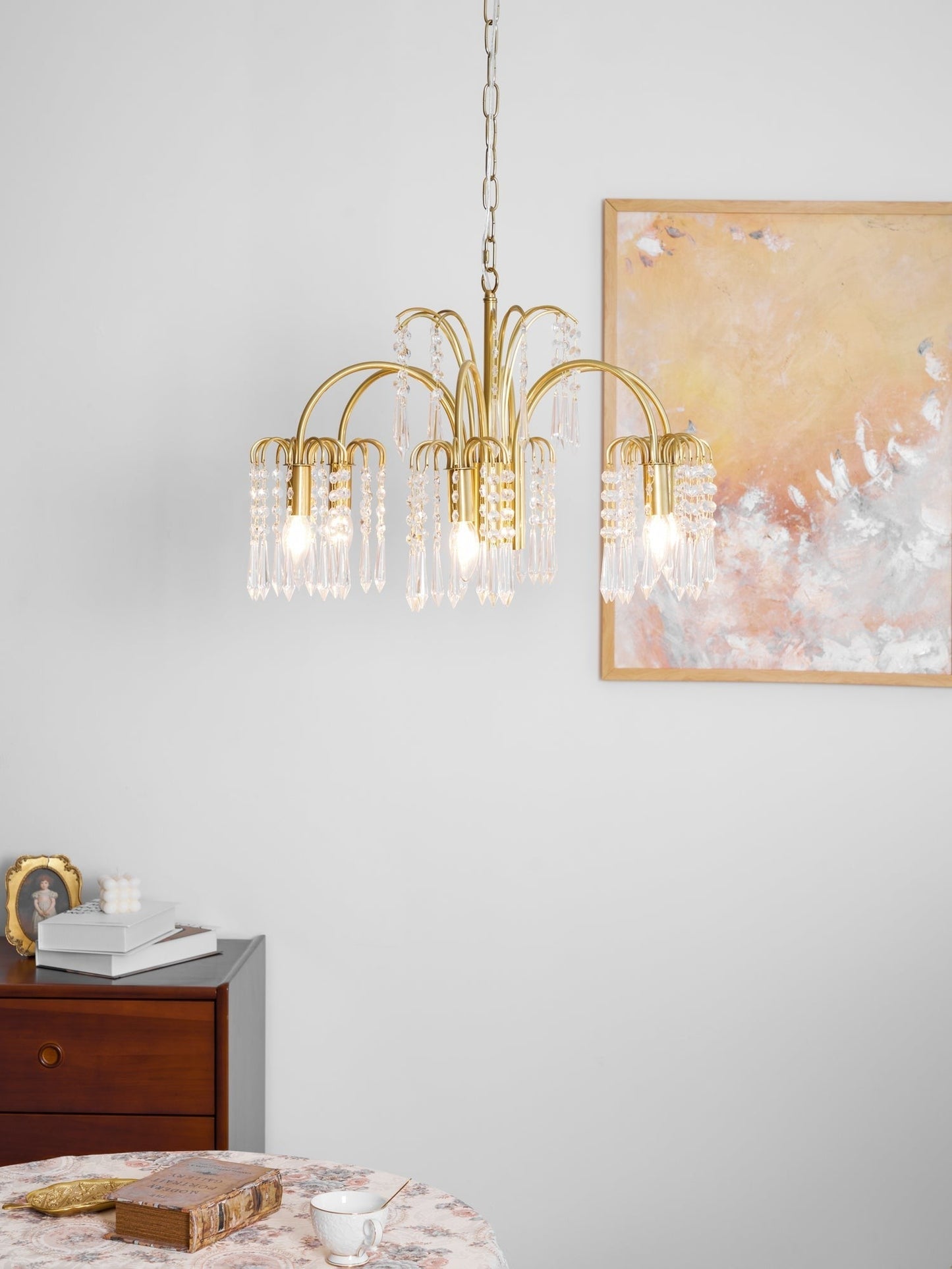 Isla Dawn Crystal Chandelier