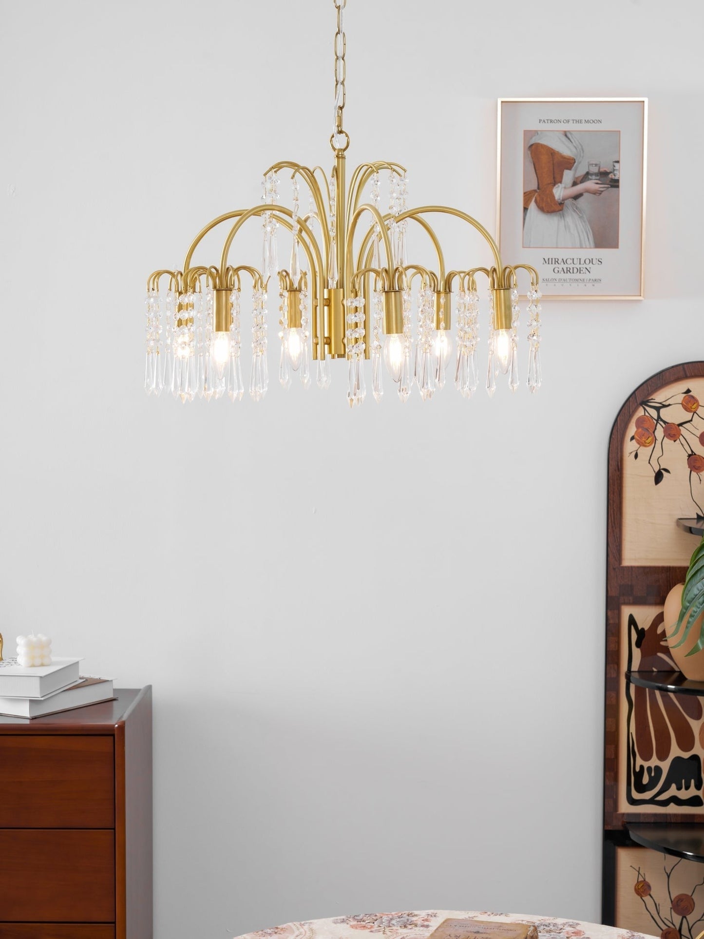 Isla Dawn Crystal Chandelier