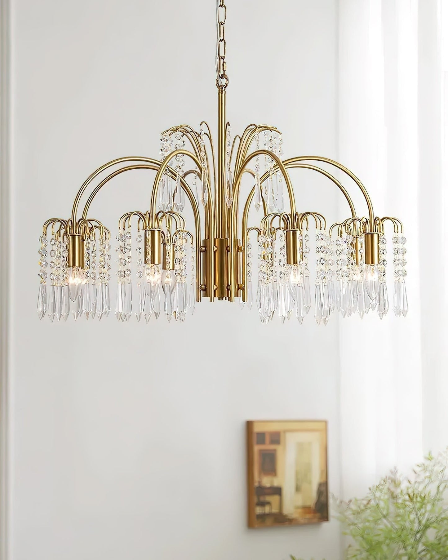Isla Dawn Crystal Chandelier