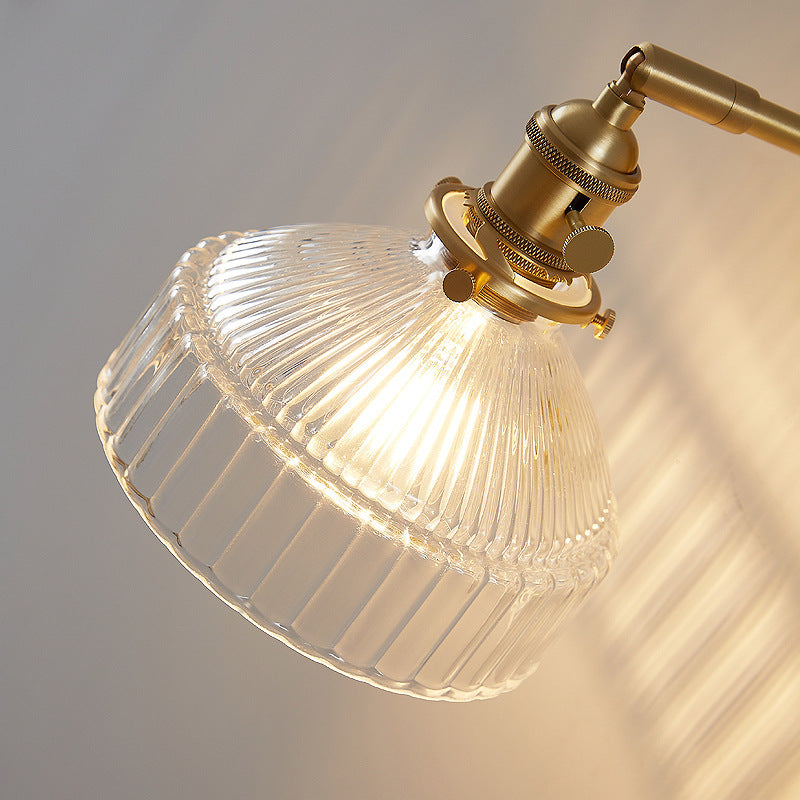 KyotoBrass Vintage Glass Pendant Chandelier